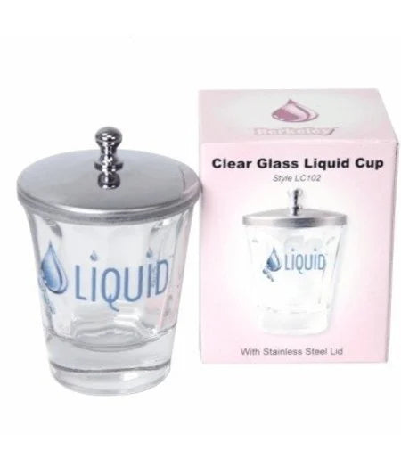 DAPPEN DISH | CLEAR GLASS LIQUID CUP