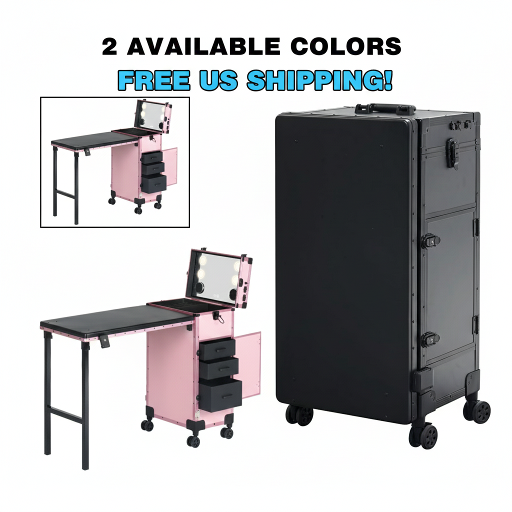Mobile Manicure Table – Professional Nail Station