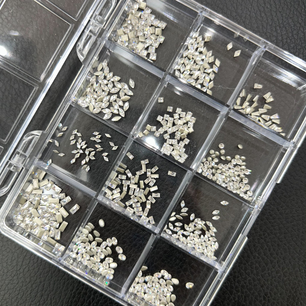 RHINESTONE | BOX OF 12 MINI SHAPE