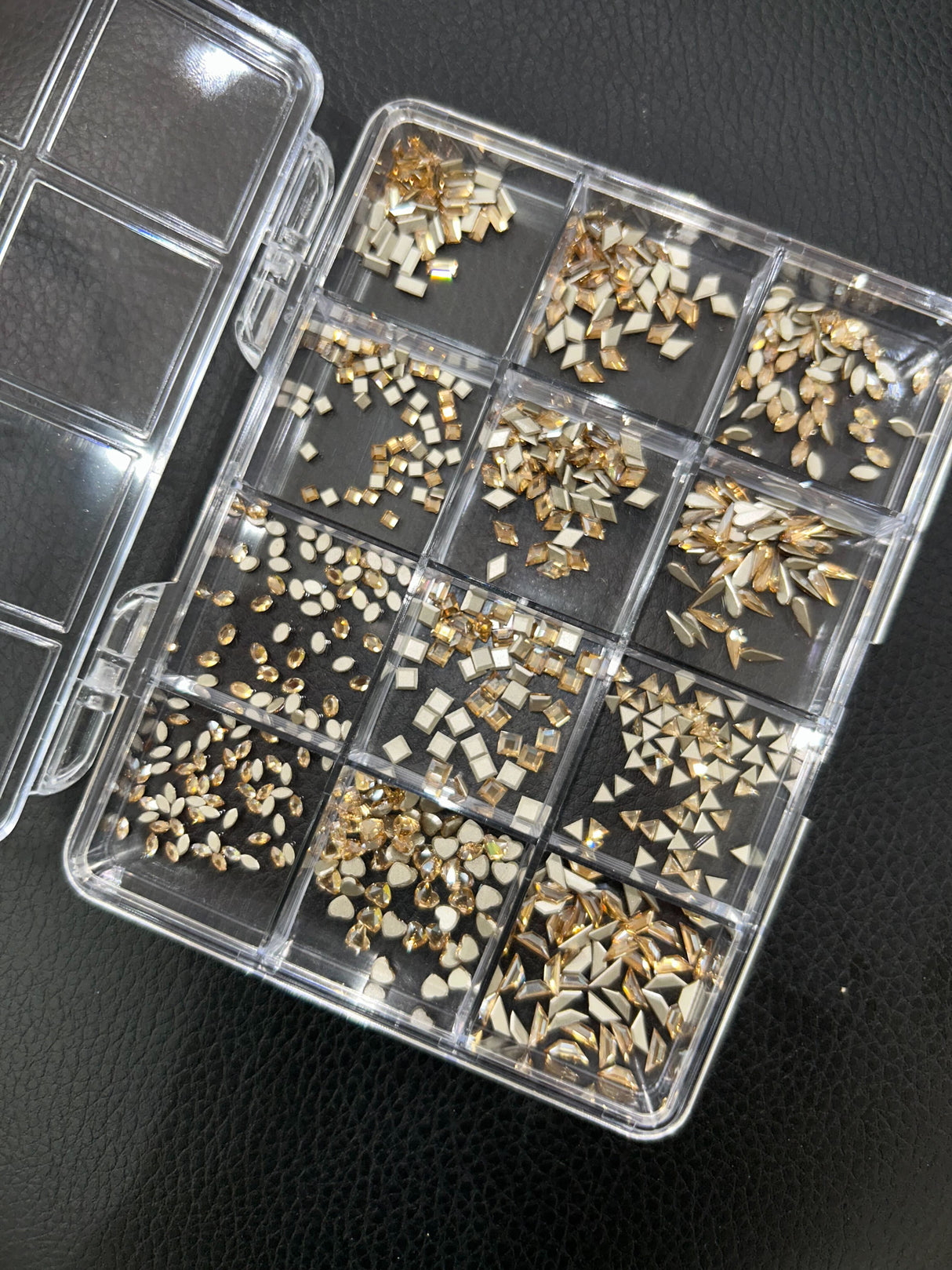 RHINESTONE | BOX OF 12 MINI SHAPE