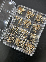 RHINESTONE | BOX OF 12 MINI SHAPE