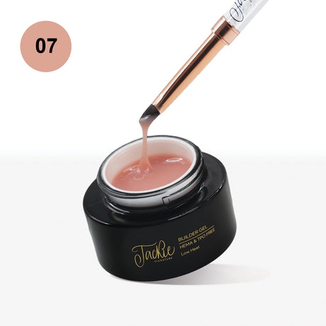 ema tpo free builder gel nail enhancement light nude pink 