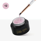 fema tpo free builder gel nail enhancement cool tone light pink 