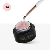 fema tpo free builder gel nail enhancement neutral pink 