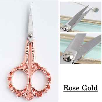 EUROPEAN CLASSICAL | NAIL ART SCISSORS (ROSE GOLD)
