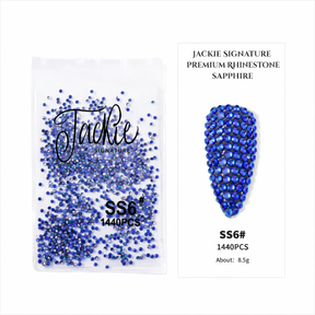 Jackie Signature - Premium Rhinestone - Sapphire - 1,440 pcs - SS6