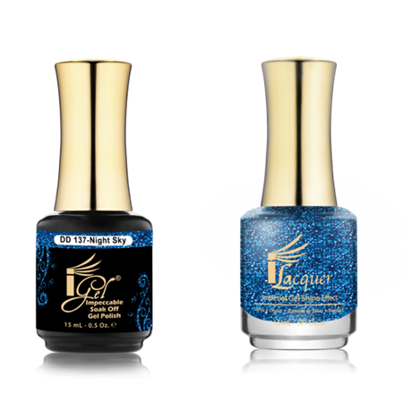 IGEL BEAUTY | GEL & LACQUER | DD137 NIGHT SKY