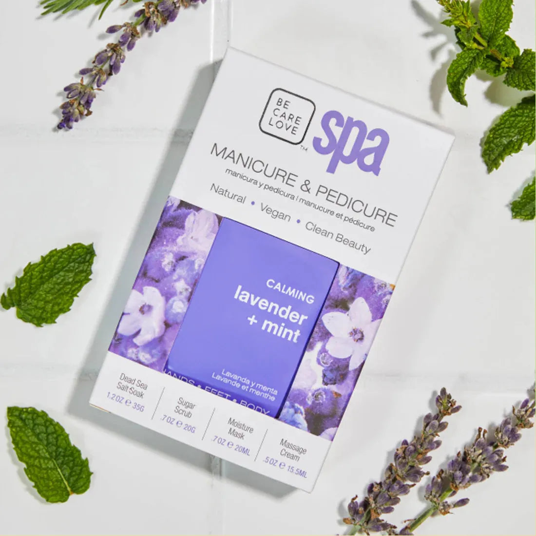 BCL SPA | 4 STEP PEDICURE | LAVENDER + MINT