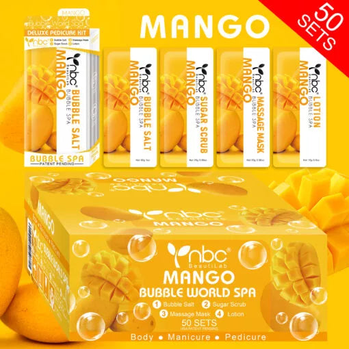 NBC 4 Step BUBBLE SPA - MANGO