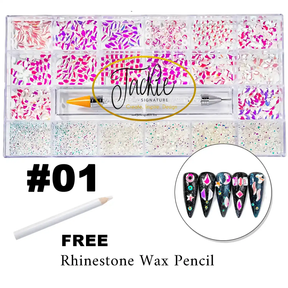 Rhinestone - #1 Unicorn - Box of 20 shapes