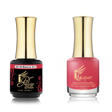 IGEL BEAUTY | GEL & LACQUER | DD059 MATERIAL GIRL