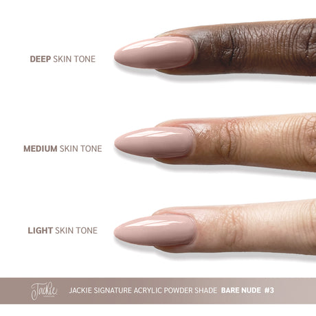 JACKIE SIGNATURE | OMBRE POWDER COLLECTION  - #3 BARE NUDE OMBRE (4 OZ)