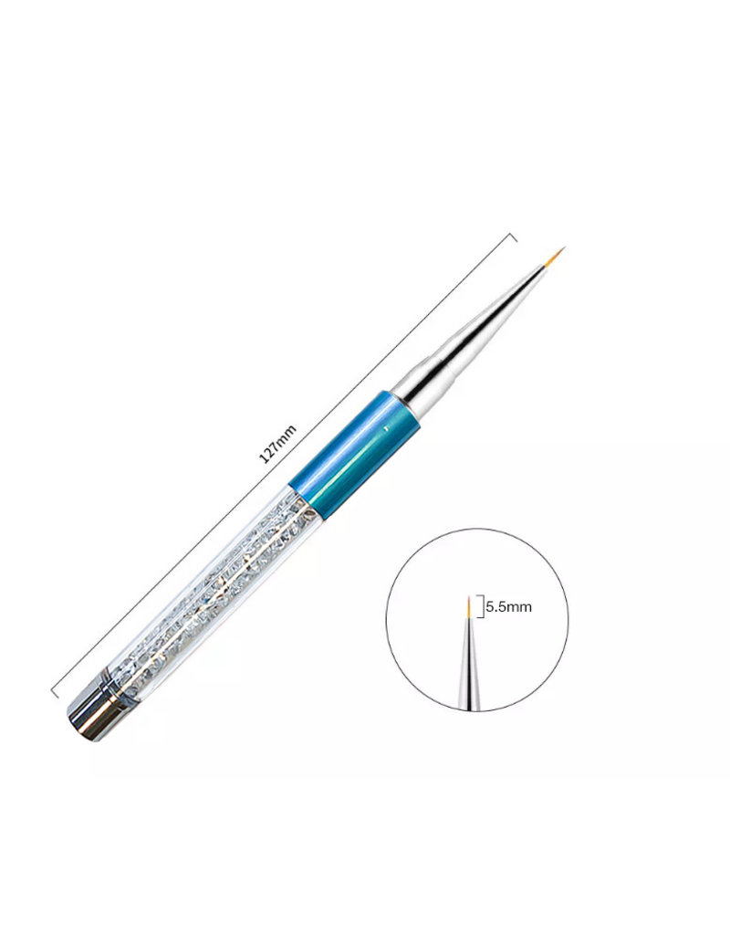 DETAIL NAIL ART BRUSH - 5.5 mm BLUE