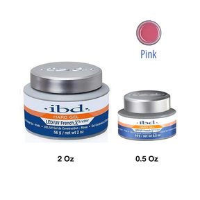 Ibd - Hard Gel Led/Uv Builder Gel Pink - 0.5 oz