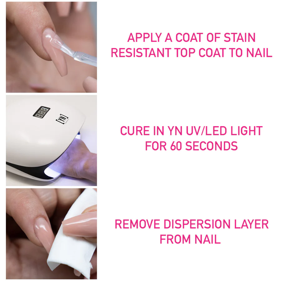 YOUNG NAIL - STAIN RESISTANT TOP COAT - 1/3 OZ
