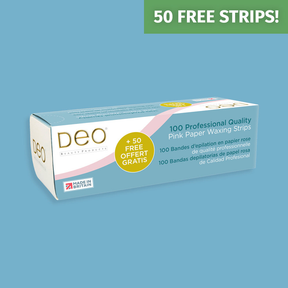 Deo Beauty - Pink Paper Waxing Strips (150 Pcs)
