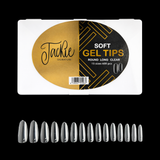 JACKIE SIGNATURE | SOFT GEL TIPS CLEAR | NATURAL