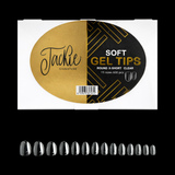 JACKIE SIGNATURE | SOFT GEL TIPS CLEAR | NATURAL