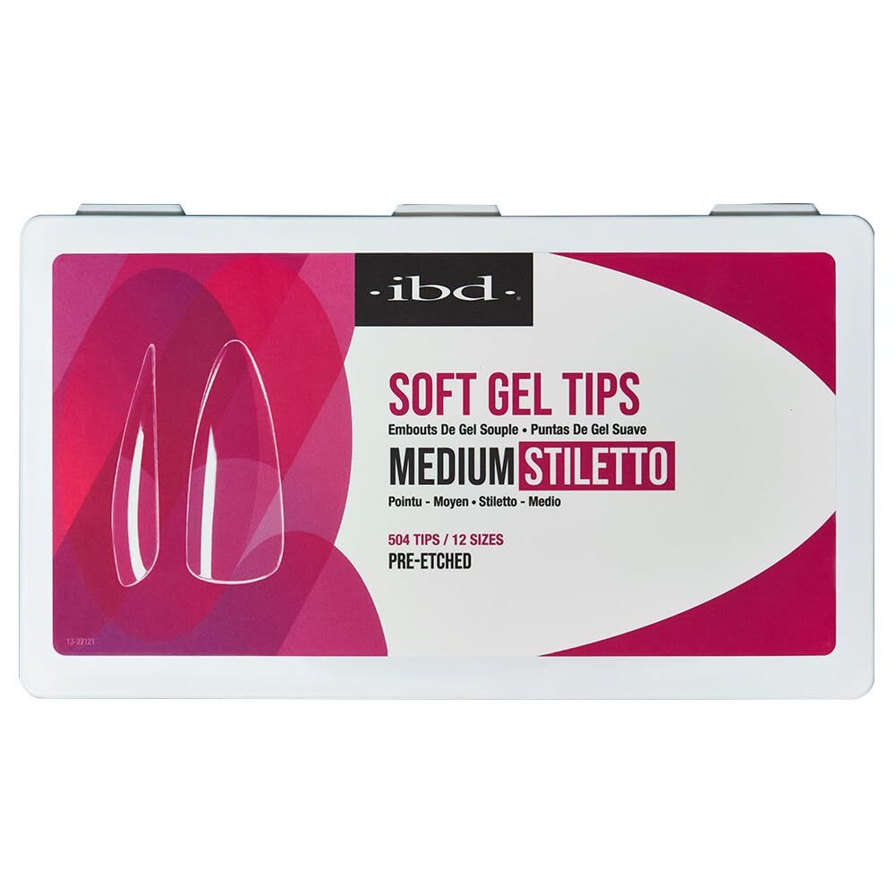 IBD | SOFT GEL MEDIUM STILETTO - 504 TIPS