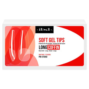 Ibd - Soft Gel Long Coffin - 504 Tips