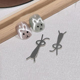 MAGNET | Fold Ear Mix Animal Pattern Y-shape Tools ( SET OF 4PCS )