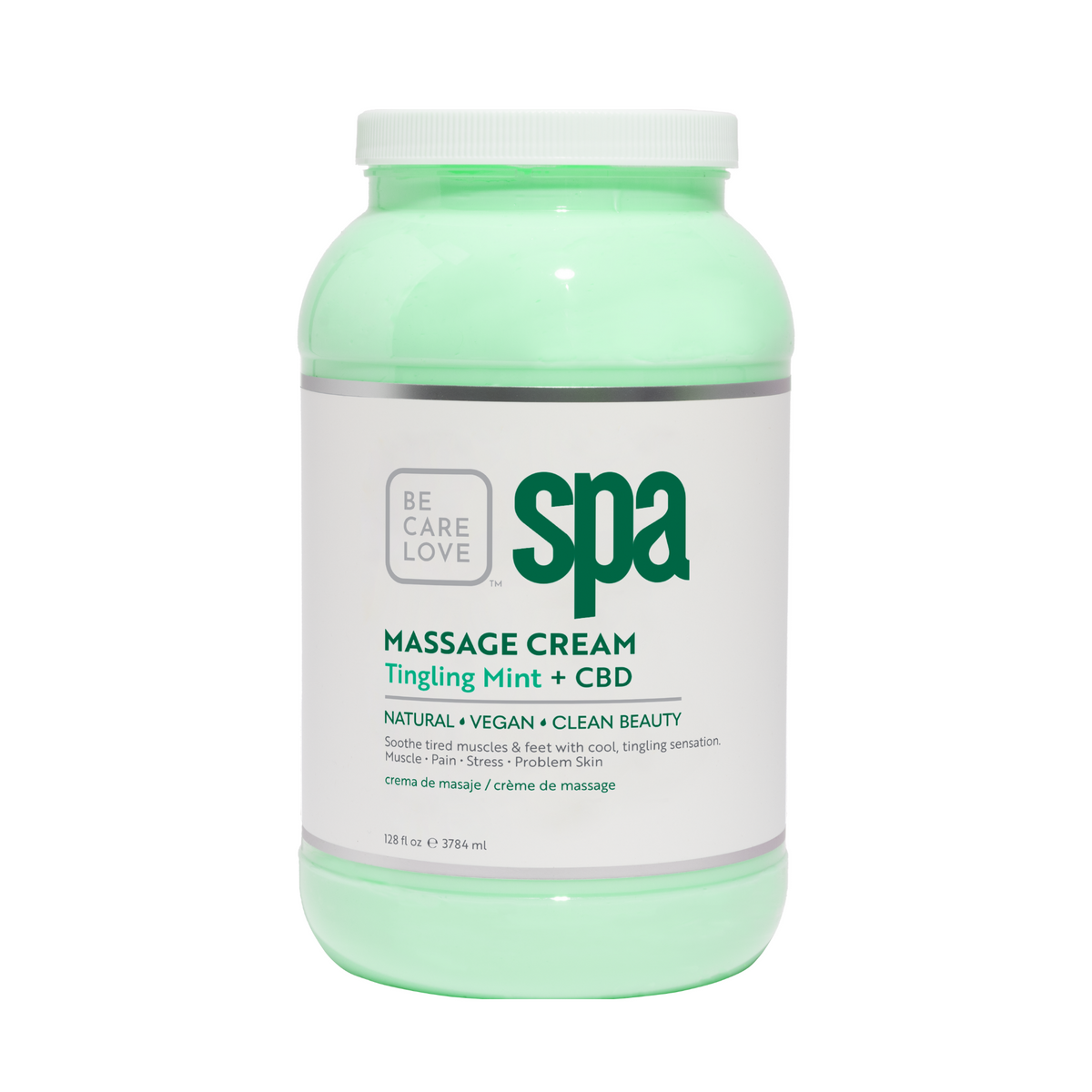 BCL SPA Tingling Mint + CBD Massage Cream