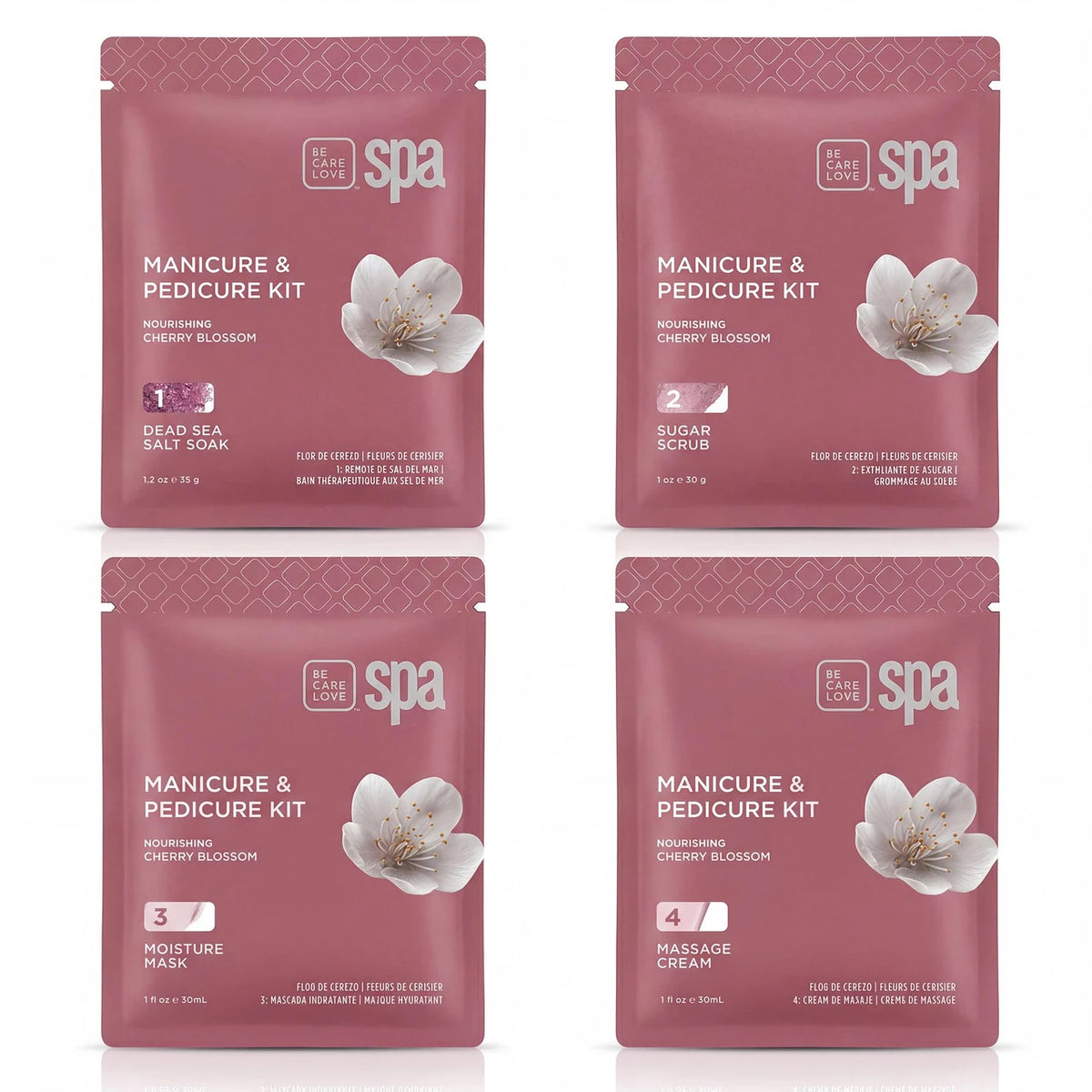 BCL SPA | 4 STEP PEDICURE | NOURISHING CHERRY BLOSSOM