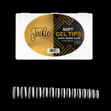 JACKIE SIGNATURE | SOFT GEL TIPS CLEAR | NATURAL