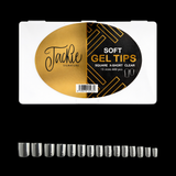 JACKIE SIGNATURE | SOFT GEL TIPS CLEAR | NATURAL