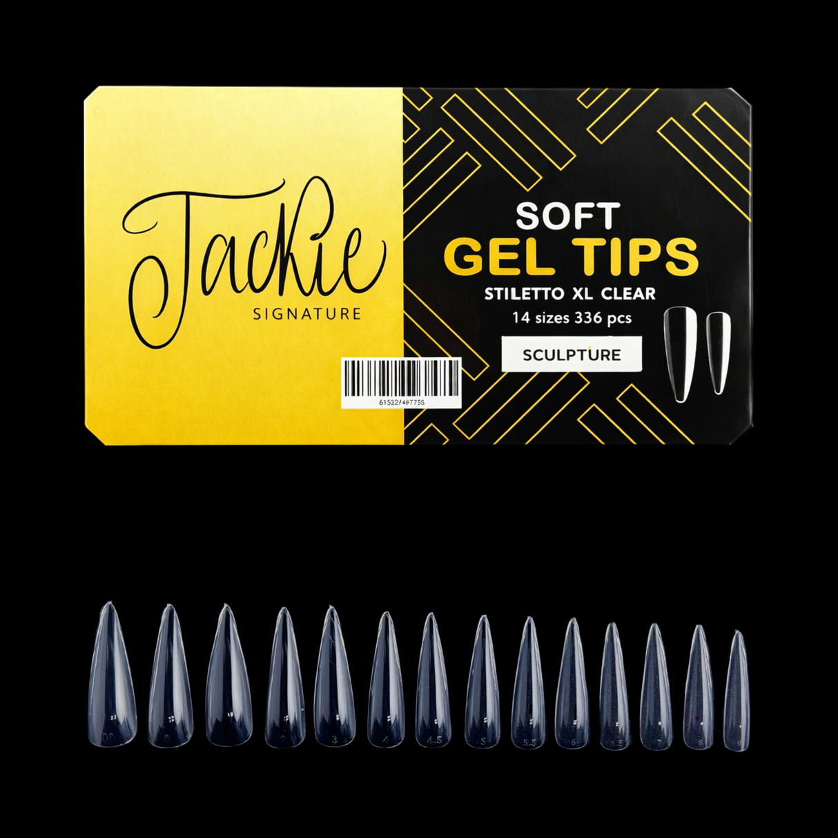 SLILINE F 90粒 & Lakubi premium JACKIE SIGNATURE | SOFT GEL TIPS | SCULPTURE 336PCS PER BOX