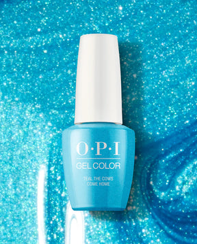 OPI - Gel - B54 - Teal the Cows Come Home