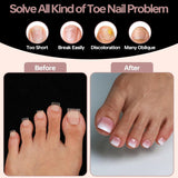 TOE TIP BOX | EXTENTION - FROSTED - 12 SIZES