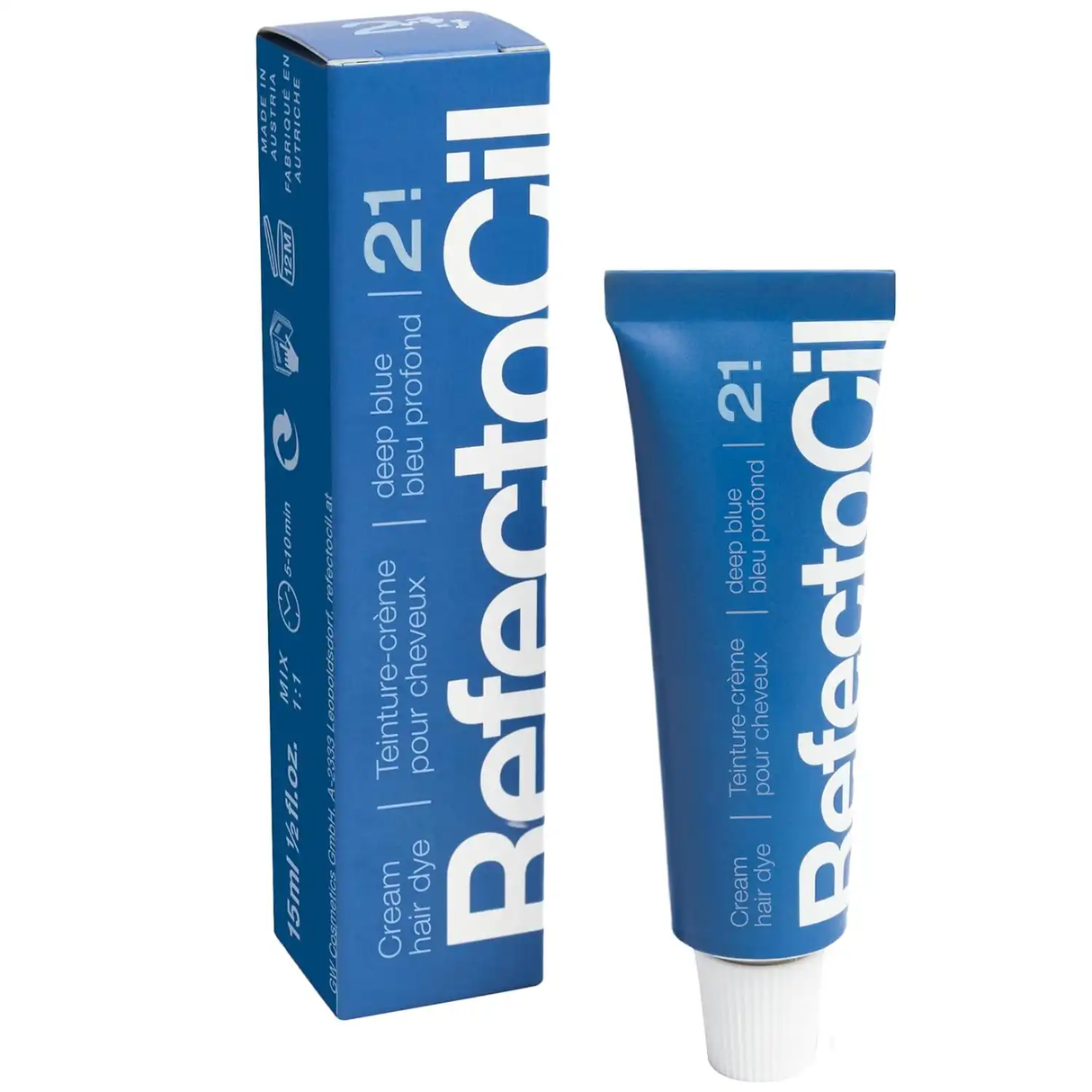 REFECTOCIL | CREAM HAIR DYE DEEP BLUE #2.1