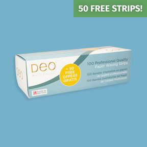 Deo Beauty - Paper Waxing Strips (150 Pcs)