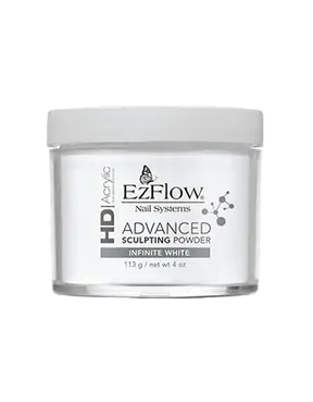 Ezflow - HD Acrylic Powder - Infinite White (4 oz)