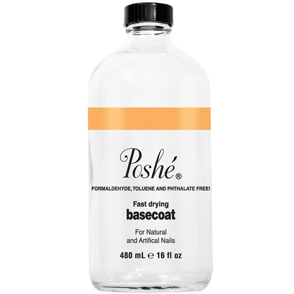 POSHE - FAST DRYING BASE COAT - REFILL 16 FL OZ