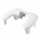 Hand Rest - Leather U-shaped with Phone Holder - White