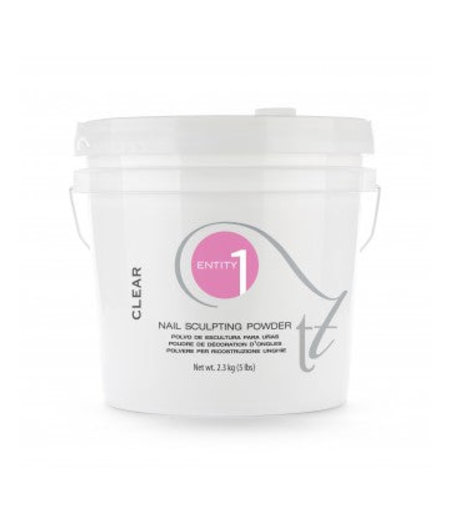 ENTITY | ACRYLIC POWDER - CLEAR ( 5 LBS BUCKET )