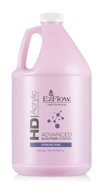 EZFLOW | HD ACRYLIC POWDER - STRIKING PINK (92.8 OZ) – Lucky Nail